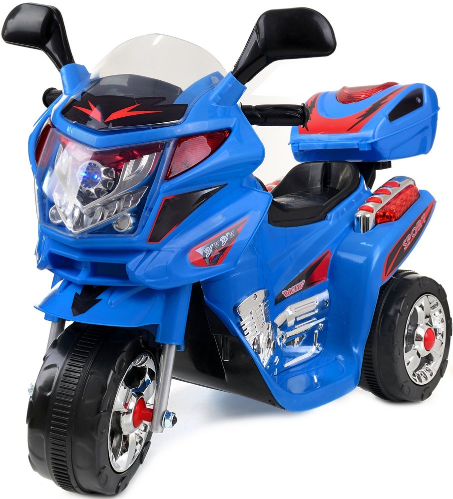 Motor elektryczny dla dzieci na akumulator niebieski Dla