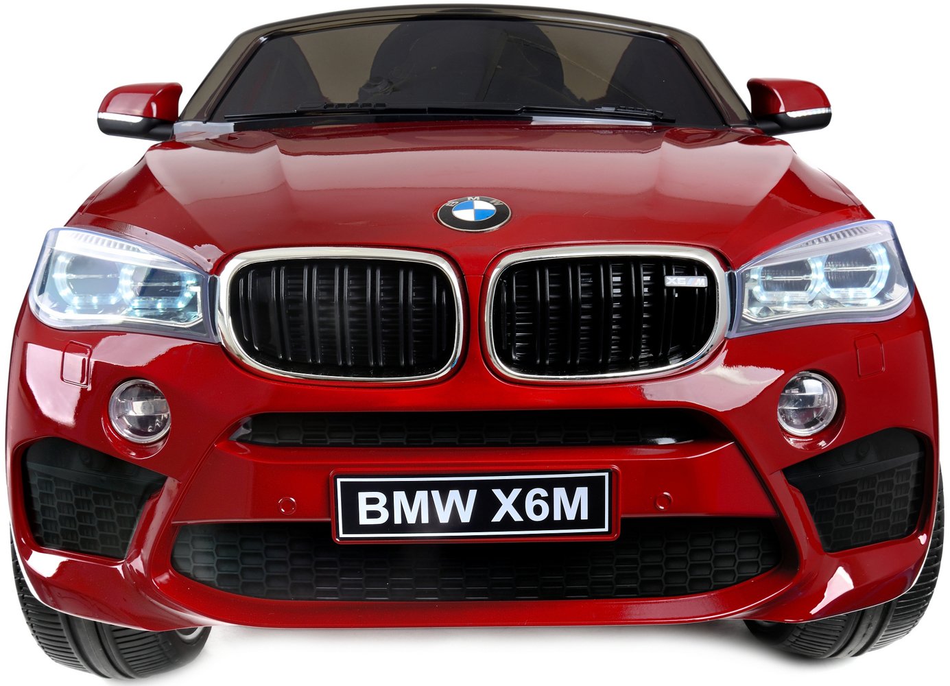Pojazd akumulatorowy dla dzieci BMW X6 M F16 LIFT czerwony